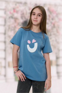 футболка для девочки Д 0146-07 -50%