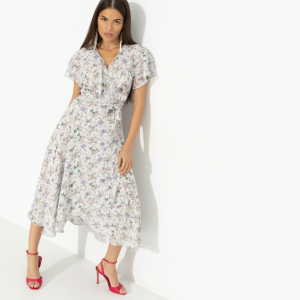 Платье нарядное, Счастье влюбленности (серый)