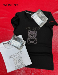 Футболка DC чёрная Moschino