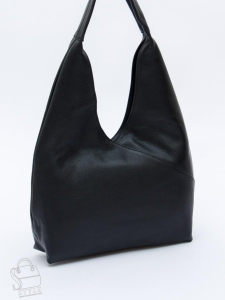 Сумка женская кожаная 5971Q black Polina&Eiterou