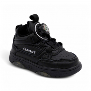 Кроссовки с LED подсветкой С7775-21 черные