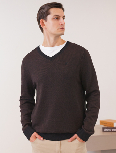 Джемпер фактурной вязки