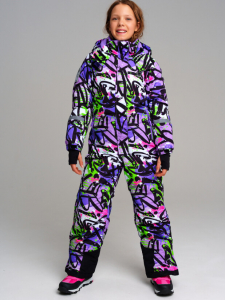 Комбинезон зимний для девочки