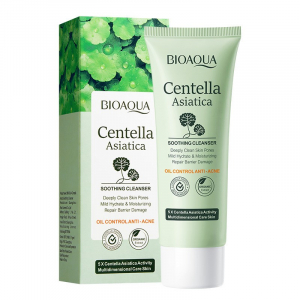 Пенка для умывания с центеллой азиатской BIOAQUA, 100 гр.