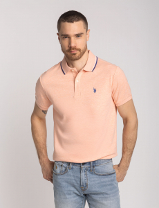 SLIM FIT SOLID INTERLOCK POLO SHIRT