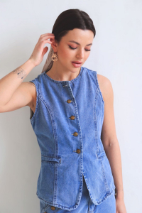 16246 Костюм брючный джинсовый