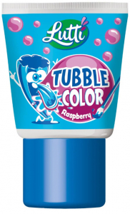 Жевательная резинка в тубе с малиновым вкусом Tubble Gum Color 35 гр