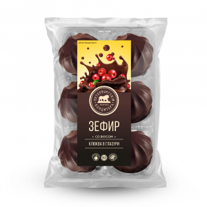 Зефир "Клюква" в глазури