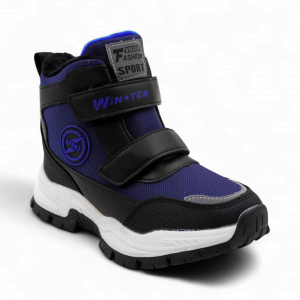 Ботинки мембранные на меху А7717-10 синие