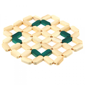 Подставка бамбуковая под горячее 12,5х12,5см 