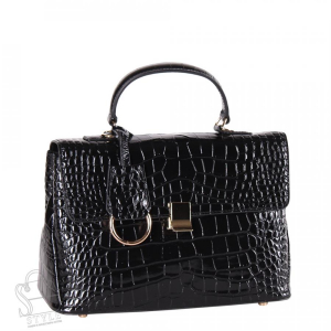 Сумка женская кожаная 9038VG black Vitelli Grassi