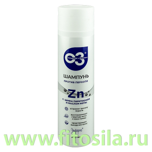 Шампунь Очищение и здоровье против перхоти с цинка пиритионом и маслом мяты 250 мл 
