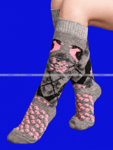 2 ПАРЫ - Гольфы женские теплые шерстяные высокие арт. 4А54