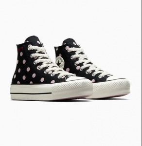 Chuck Taylor All Star Lift Platform Polka Dots