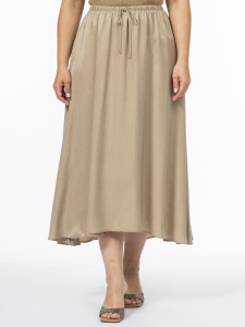 Асимметричная струящаяся юбка