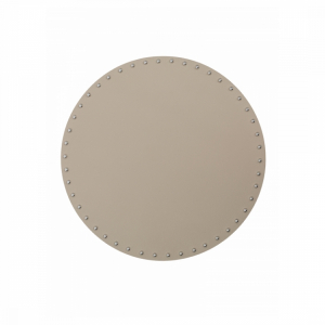 Сервировочная салфетка BEIGE с заклепками, серо-бежевая