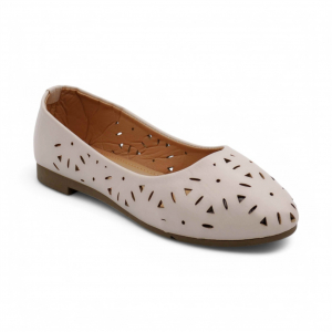 Женские балетки D11-2 бежевые