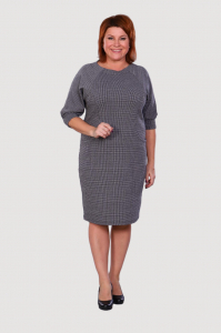 Рина - платье серый