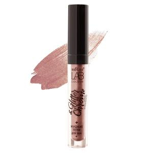 Тени жидкие для век Lab colour Glitter&Chrome 05 Rose Storm 2,6 мл Белита/4/ОПТ