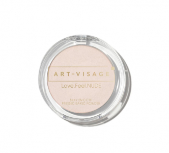 Запеченная пудра Art Visage шелковистая - Love.Feel.NUDE - Тон 411 холодный бежевый