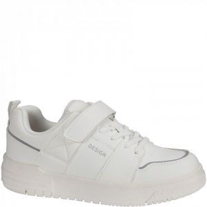 T-11035-A бел Кроссовки для девочек (33-38)/8