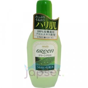 Meishoku Green Plus Aloe Astringent Лосьон, подтягивающий кожу и разглаживающий линии на лице, 170 мл