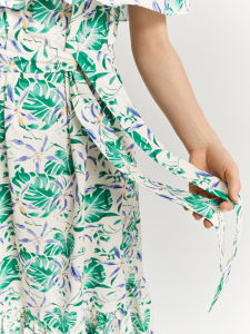 Платье-миди из хлопка