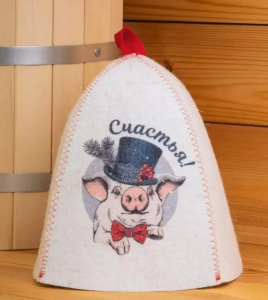 Колпак банный Счастья! А37048