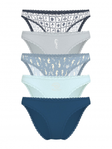 5-Pack Lace Cheeky Panties