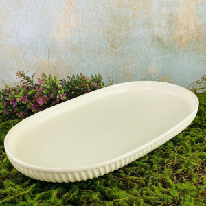 205-744 Овальное блюдо 35,5см в под.уп.(х16)Фарфор