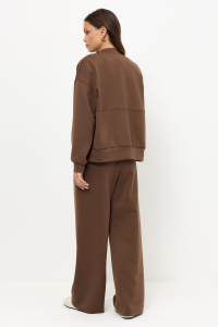 Жакет женский S367_Brown/Коричневый
