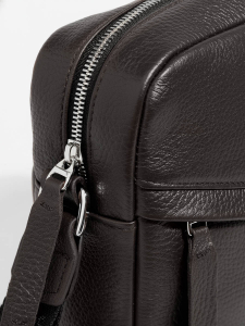 Мужская кожаная сумка Richet 2937LN 855 Коричневый