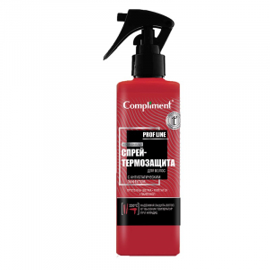 Спрей-Термозащита для волос с антистатическим эффектом Compliment 200 мл