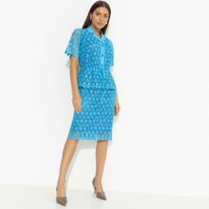 Костюм с юбкой из кружева на подкладе, Кружева и тайны