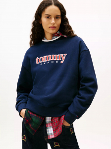 Tommy Jeans Logo Tech Fleece Sweatshirt