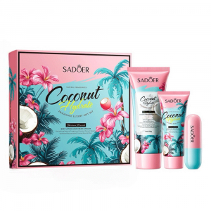 Подарочный набор по уходу с ароматом кокоса SADOER