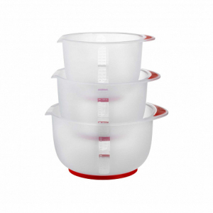 Набор мисок 3шт 1.5л+2л+2.5л с антискользящим дном