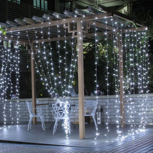 Гирлянда Штора уличная толстый провод 3*3 м