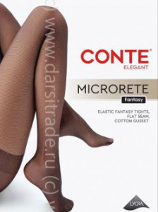Колготки женские Fantasy Microrete Conte Дроп