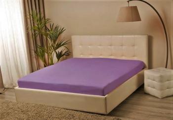 Простыня Tencel на резинке Мерцана (Фиолетовый) PRORT13