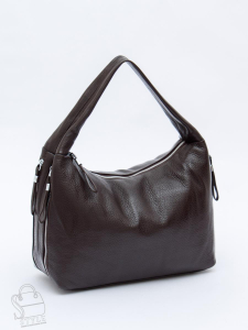 Сумка женская кожаная 1019C coffee Polina&Eiterou