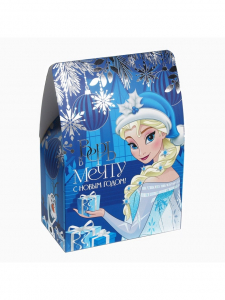 Коробка новогодняя подарочная складная «С Новым годом!», 16?24?9 см, Холодное сердце