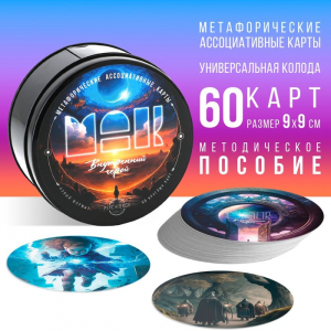 Метафорические ассоциативные карты «Внутренний герой», 60 карт (9?9 см), 16+