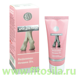Крем с мочевиной и фософолипидами для пяток FLIKE  50 гр