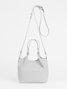 Женская кожаная сумка Richet 3260LN 613 Белый