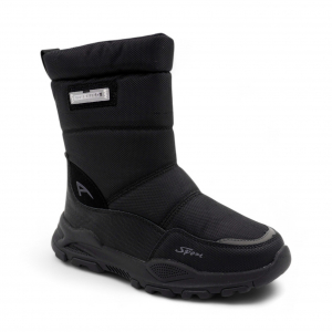 Ботинки мембранные на меху ХМ912-3-1 черный