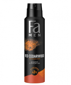 FA дезод.муж RED Cedarwood 150мл