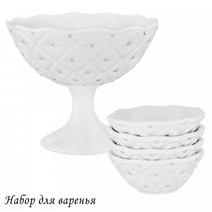 110180 Набор для варенья СЕВЕРНОЕ СИЯНИЕ в под.упак (х8) Керамика