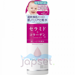 Meishoku Ceracolla Super Moisturizing Lotion Глубокоувлажняющий лосьон для сухой кожи лица, с церамидами и коллагеном, без аромата, 180 мл