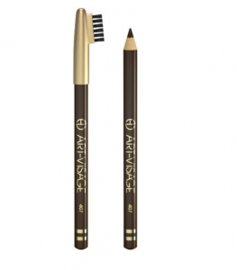 Карандаш для бровей ART-VISAGE 407 темно-коричневый